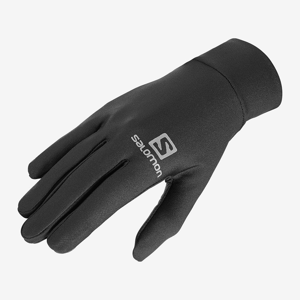 Salomon Israel AGILE WARM U - Mens Gloves - Black (JZIA-79106)